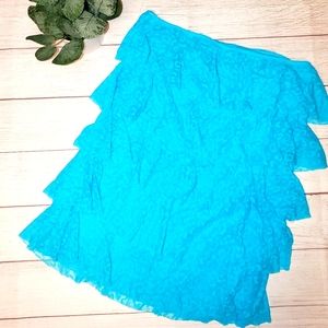 Victoria's Secret ruffle sexy beach cover- up